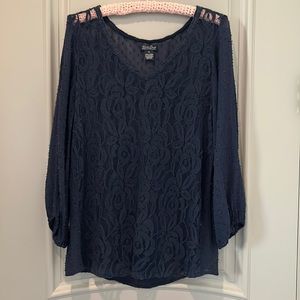 Lucky Brand Lace Blouse